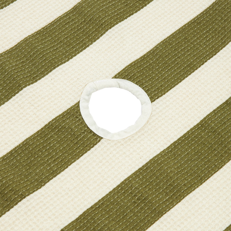 Nobodinoz portofino peškir za plažu XL stripes, pistachio
