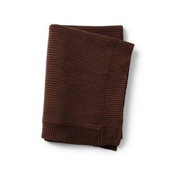 Elodie Details chocolate vuneni pleteni pokrivač